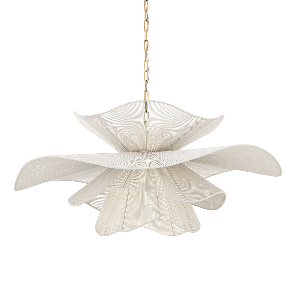 Mitzi Canada - One Light Chandelier - Amanda - Aged Brass- Union Lighting Luminaires Decor