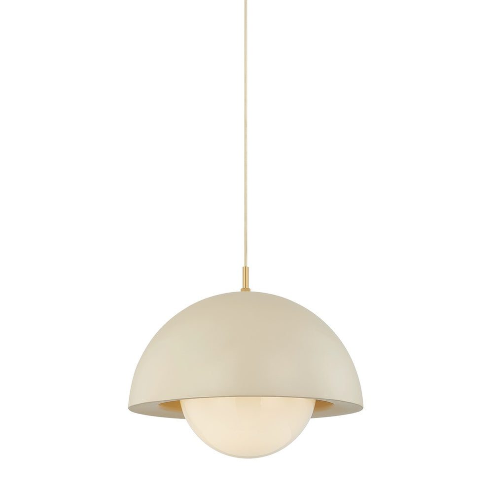 Mitzi Canada - One Light Pendant - Jolene - Aged Brass- Union Lighting Luminaires Decor