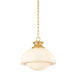 Mitzi Canada - One Light Pendant - Celine - Aged Brass- Union Lighting Luminaires Decor