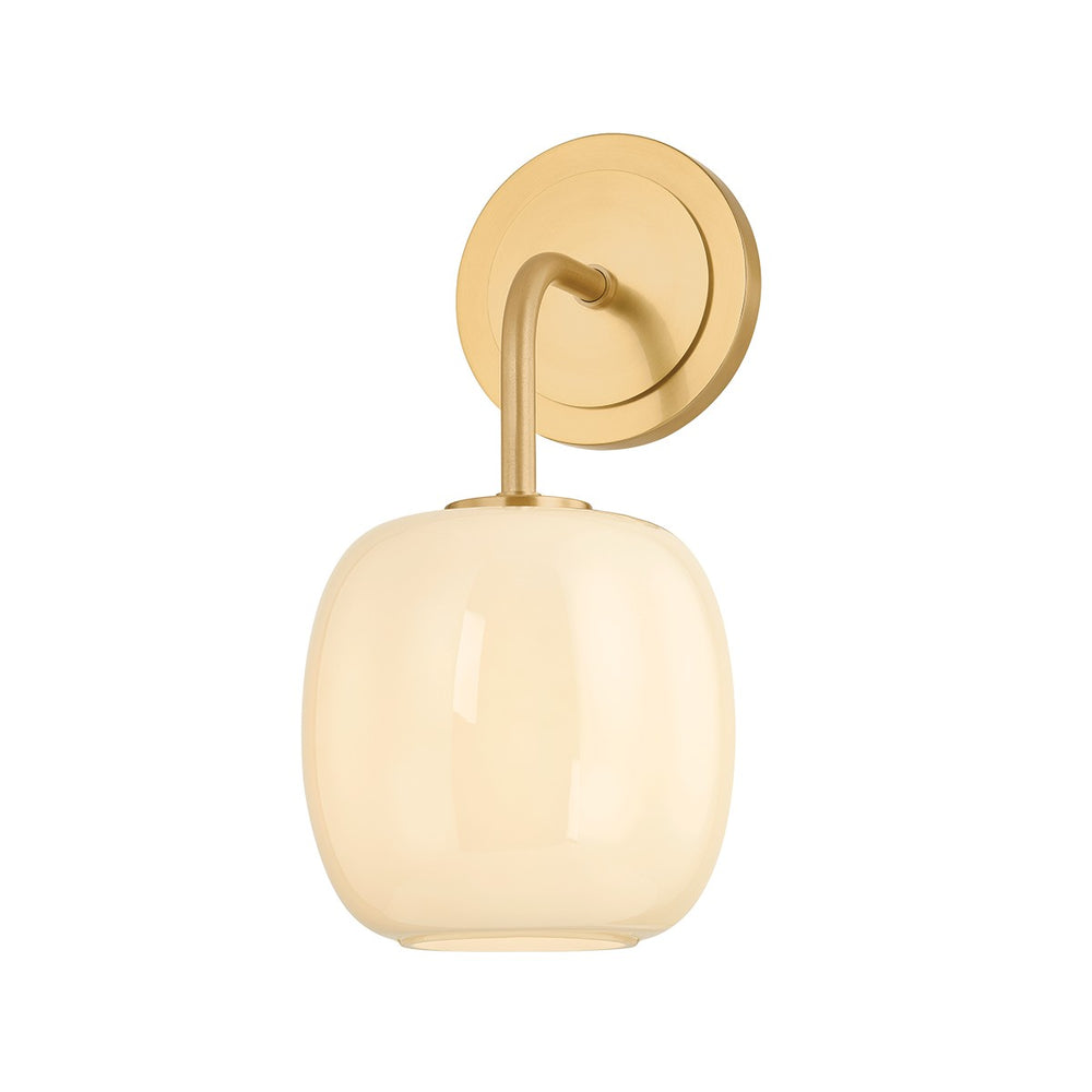 Mitzi Canada - One Light Wall Sconce - Lisette - Aged Brass- Union Lighting Luminaires Decor