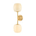 Mitzi Canada - Two Light Bath - Lisette - Aged Brass- Union Lighting Luminaires Decor