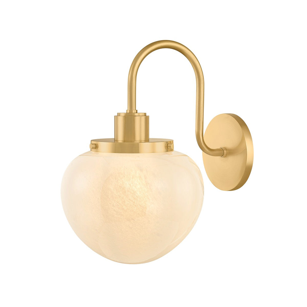 Mitzi Canada - One Light Wall Sconce - Kristen - Aged Brass- Union Lighting Luminaires Decor