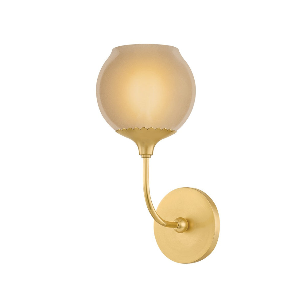 Mitzi Canada - One Light Wall Sconce - Daya - Aged Brass- Union Lighting Luminaires Decor