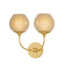 Mitzi Canada - Two Light Wall Sconce - Daya - Aged Brass- Union Lighting Luminaires Decor