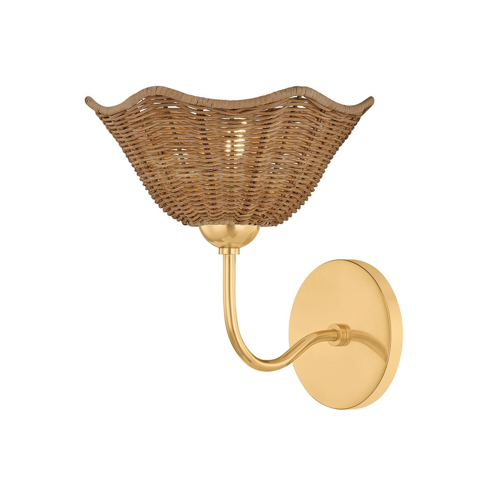 Mitzi Canada - One Light Wall Sconce - Kehlani - Aged Brass- Union Lighting Luminaires Decor