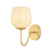 Mitzi Canada - One Light Wall Sconce - Genevieve - Aged Brass- Union Lighting Luminaires Decor