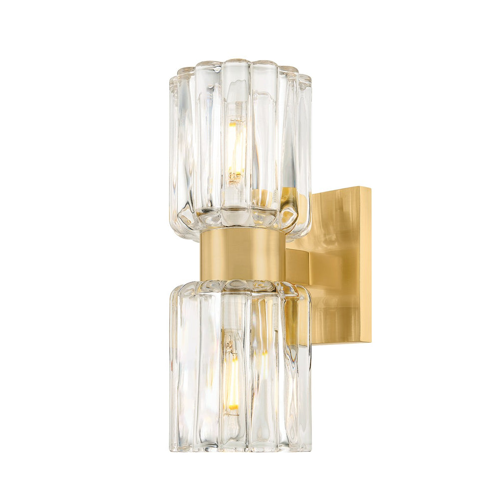 Mitzi Canada - Two Light Bath - Danae - Aged Brass- Union Lighting Luminaires Decor