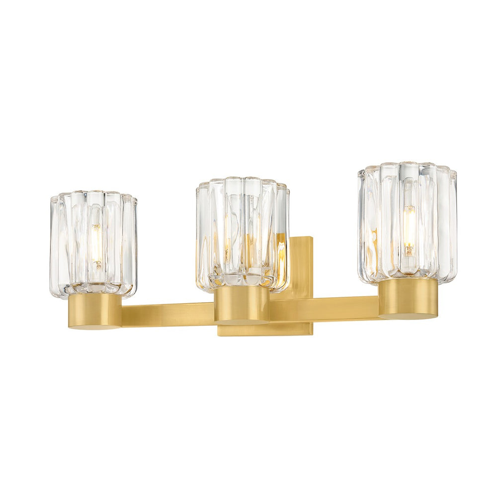 Mitzi Canada - Three Light Bath - Danae - Aged Brass- Union Lighting Luminaires Decor