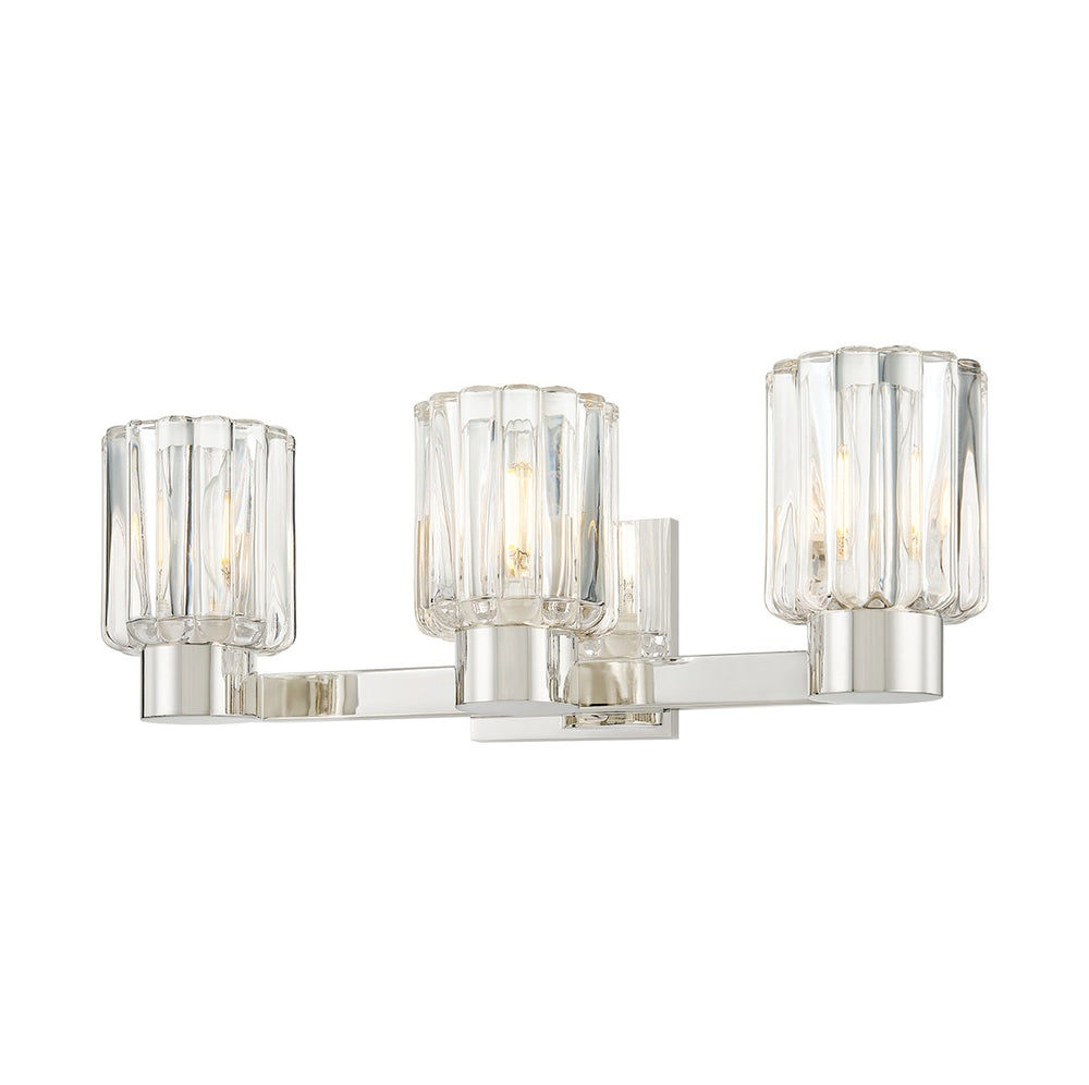 Mitzi Canada - Three Light Bath - Danae - Polished Nickel- Union Lighting Luminaires Decor