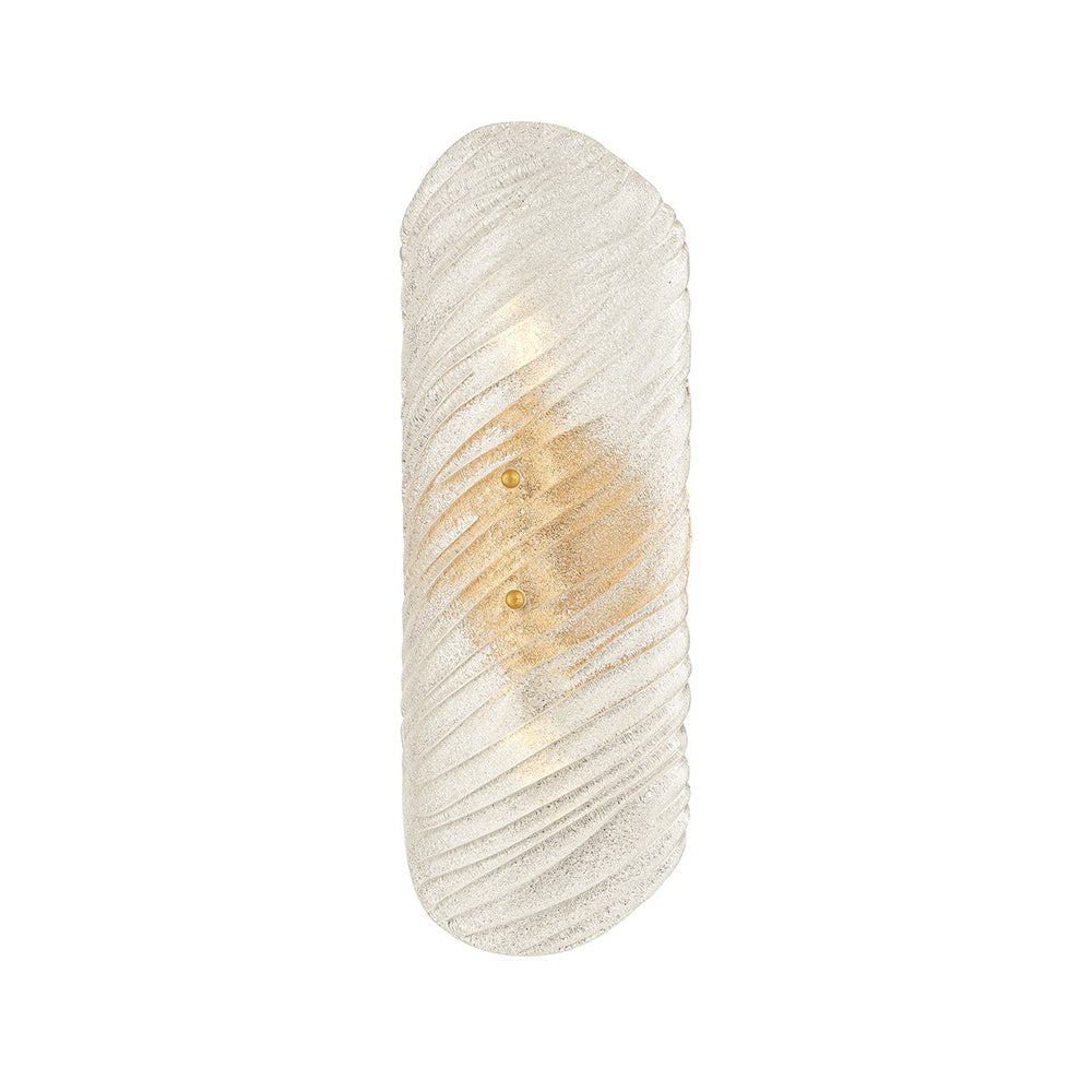 Mitzi Canada - Two Light Wall Sconce - Shelley - Vintage Gold Leaf- Union Lighting Luminaires Decor