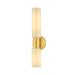 Mitzi Canada - Four Light Wall Sconce - Violetta - Aged Brass- Union Lighting Luminaires Decor