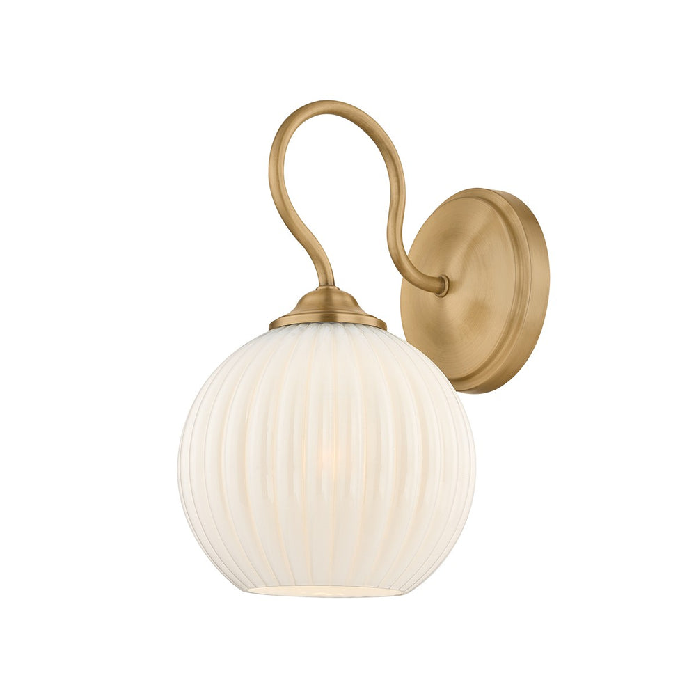 Mitzi Canada - One Light Wall Sconce - Vida - Patina Brass- Union Lighting Luminaires Decor