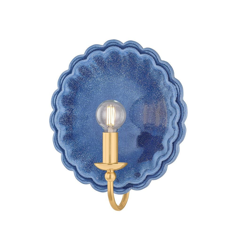 Mitzi Canada - One Light Wall Sconce - Paulette - Aged Brass- Union Lighting Luminaires Decor