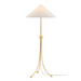 Mitzi Canada - One Light Floor Lamp - Katya - Aged Brass- Union Lighting Luminaires Decor