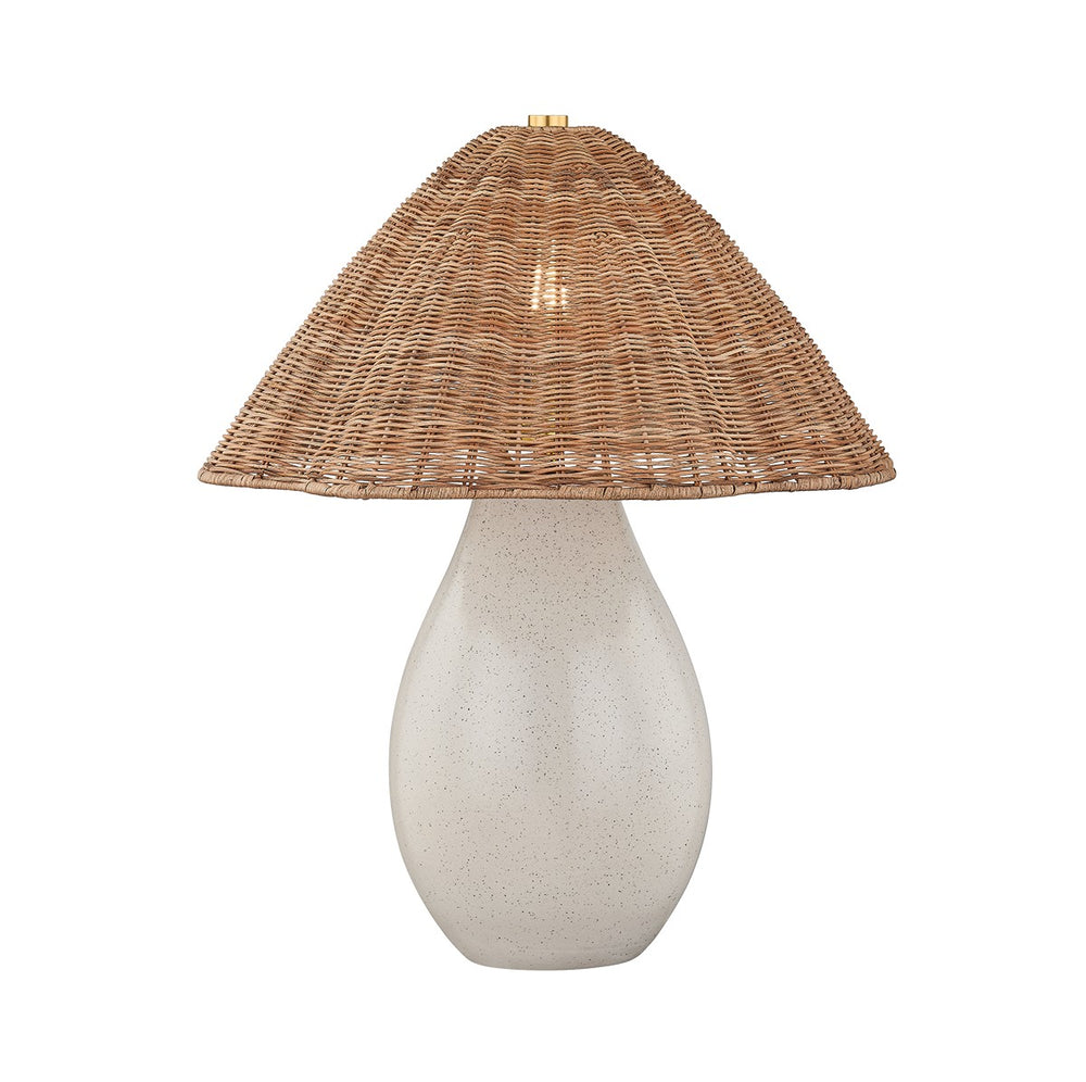 Mitzi Canada - One Light Table Lamp - Deanne - Aged Brass- Union Lighting Luminaires Decor