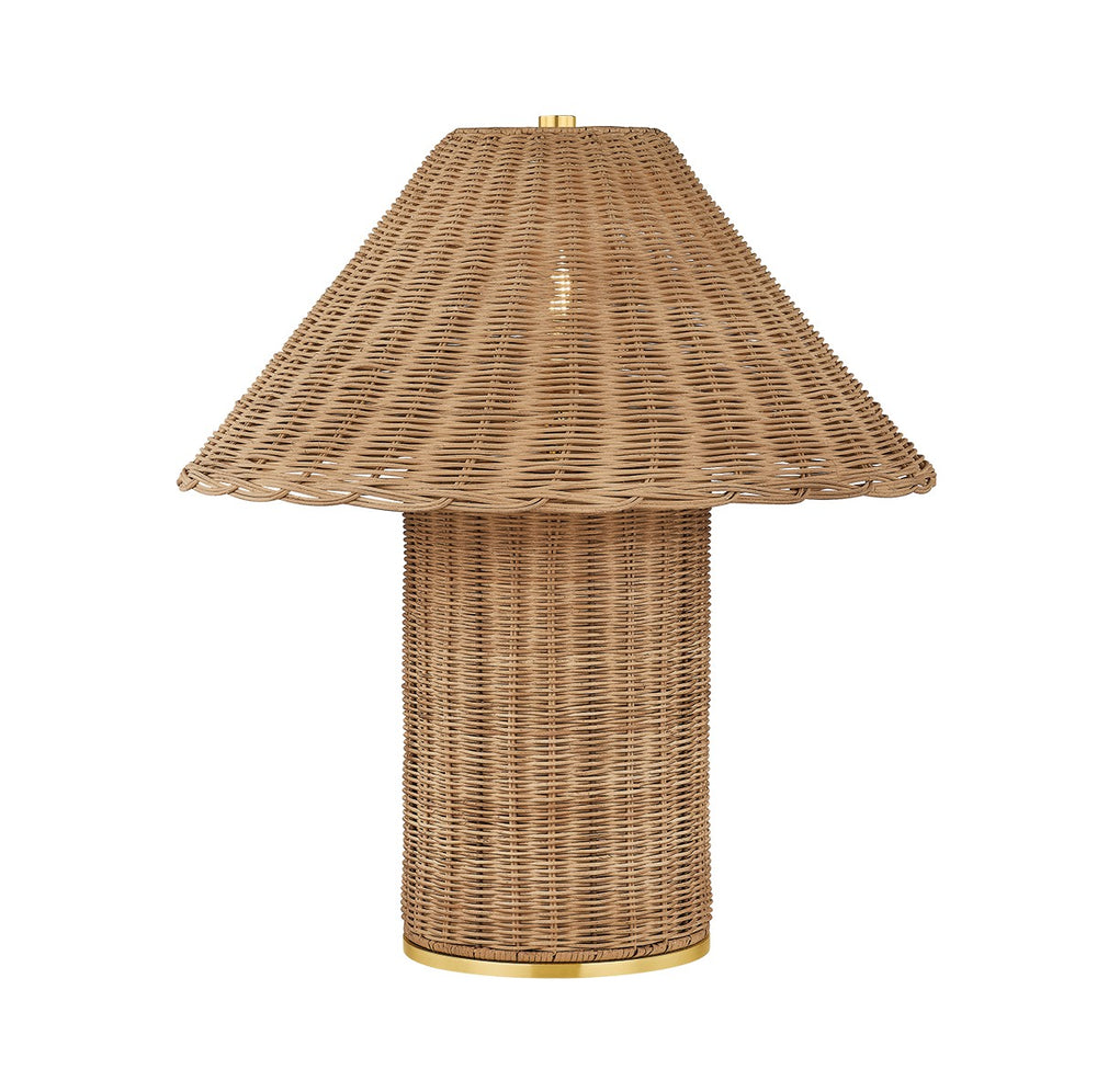 Mitzi Canada - One Light Table Lamp - Jeanette - Aged Brass- Union Lighting Luminaires Decor