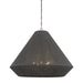 Troy Lighting Canada - Five Light Pendant - Keats - Bronze- Union Lighting Luminaires Decor