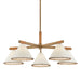 Troy Lighting Canada - Five Light Chandelier - Stoney - Patina Brass- Union Lighting Luminaires Decor