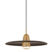 Troy Lighting Canada - One Light Pendant - Gilroy - Patina Brass- Union Lighting Luminaires Decor