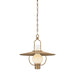 Troy Lighting Canada - One Light Lantern - Cahill - Patina Brass- Union Lighting Luminaires Decor