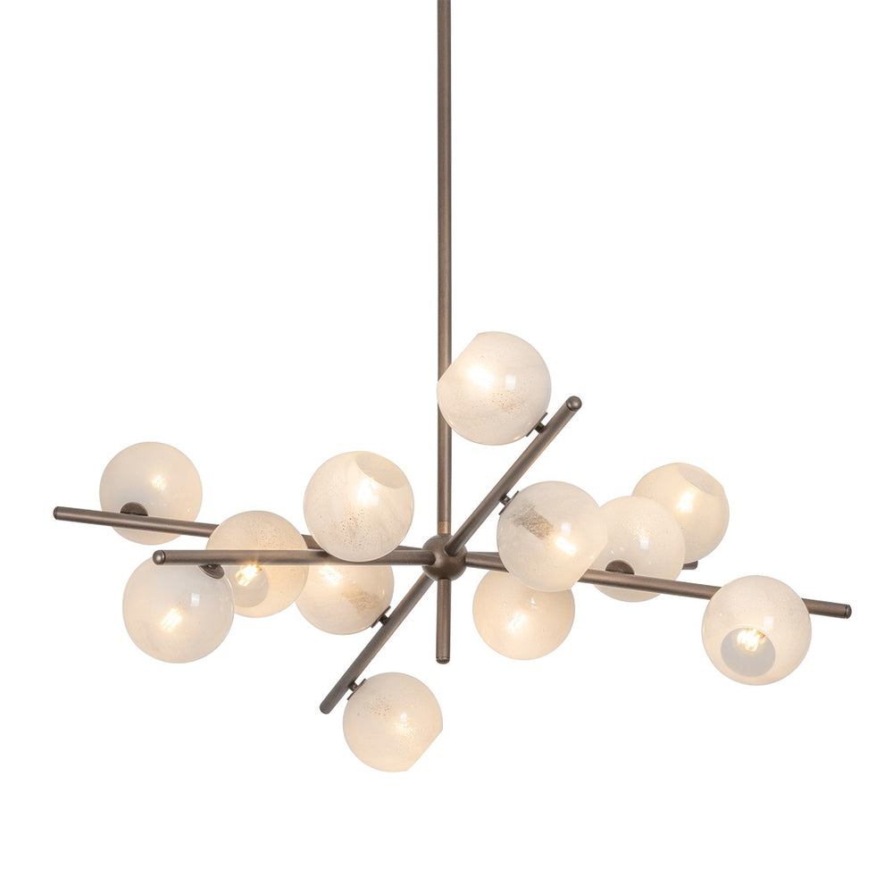 Troy Lighting Canada - 12 Light Chandelier - Sonny - Bronze Leaf- Union Lighting Luminaires Decor