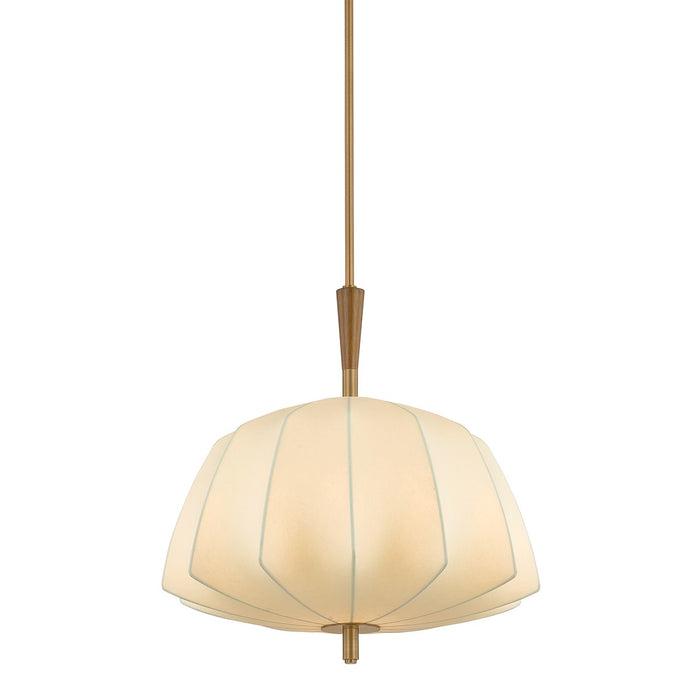 Troy Lighting Canada - One Light Pendant - Flinders - Patina Brass- Union Lighting Luminaires Decor