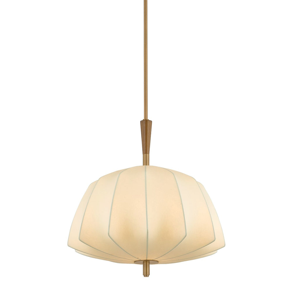 Troy Lighting Canada - One Light Pendant - Flinders - Patina Brass- Union Lighting Luminaires Decor