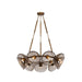 Troy Lighting Canada - Nine Light Chandelier - Diego - Patina Gold Leaf- Union Lighting Luminaires Decor