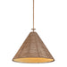 Troy Lighting Canada - One Light Pendant - Redwood - Patina Brass- Union Lighting Luminaires Decor