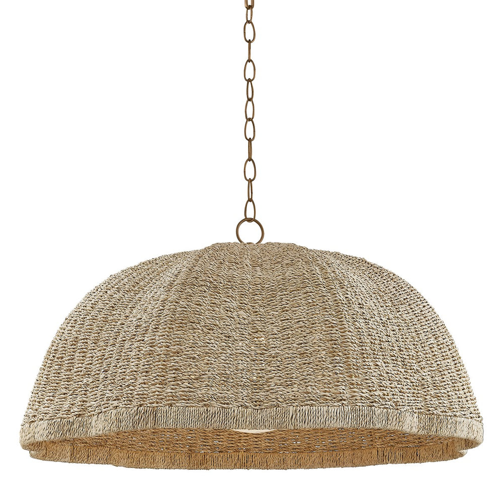 Troy Lighting Canada - One Light Pendant - Jack - Patina Brass- Union Lighting Luminaires Decor