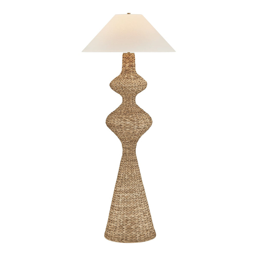 Troy Lighting Canada - One Light Floor Lamp - Walter - Patina Brass- Union Lighting Luminaires Decor