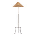 Troy Lighting Canada - One Light Floor Lamp - Francisco - French Iron- Union Lighting Luminaires Decor