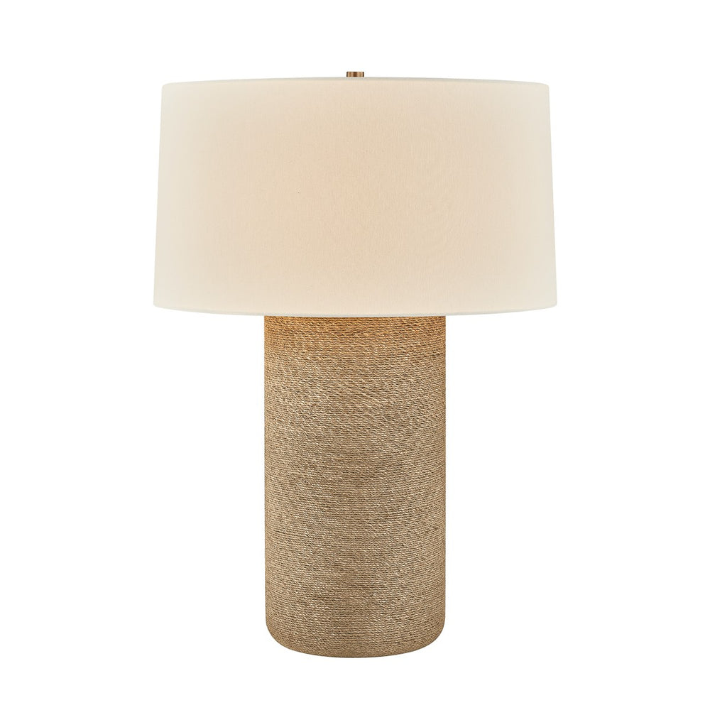 Troy Lighting Canada - One Light Table Lamp - Roan - Patina Brass- Union Lighting Luminaires Decor
