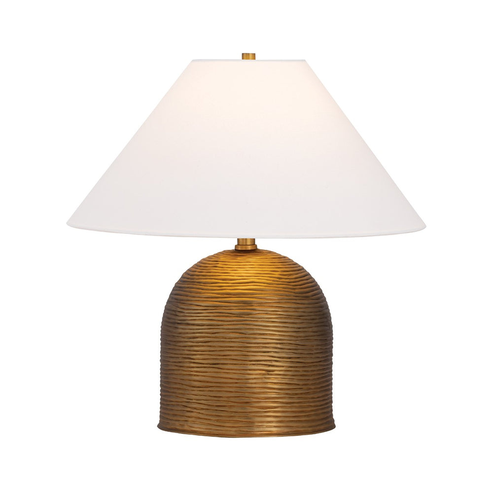 Troy Lighting Canada - One Light Table Lamp - Arvin - Patina Brass- Union Lighting Luminaires Decor