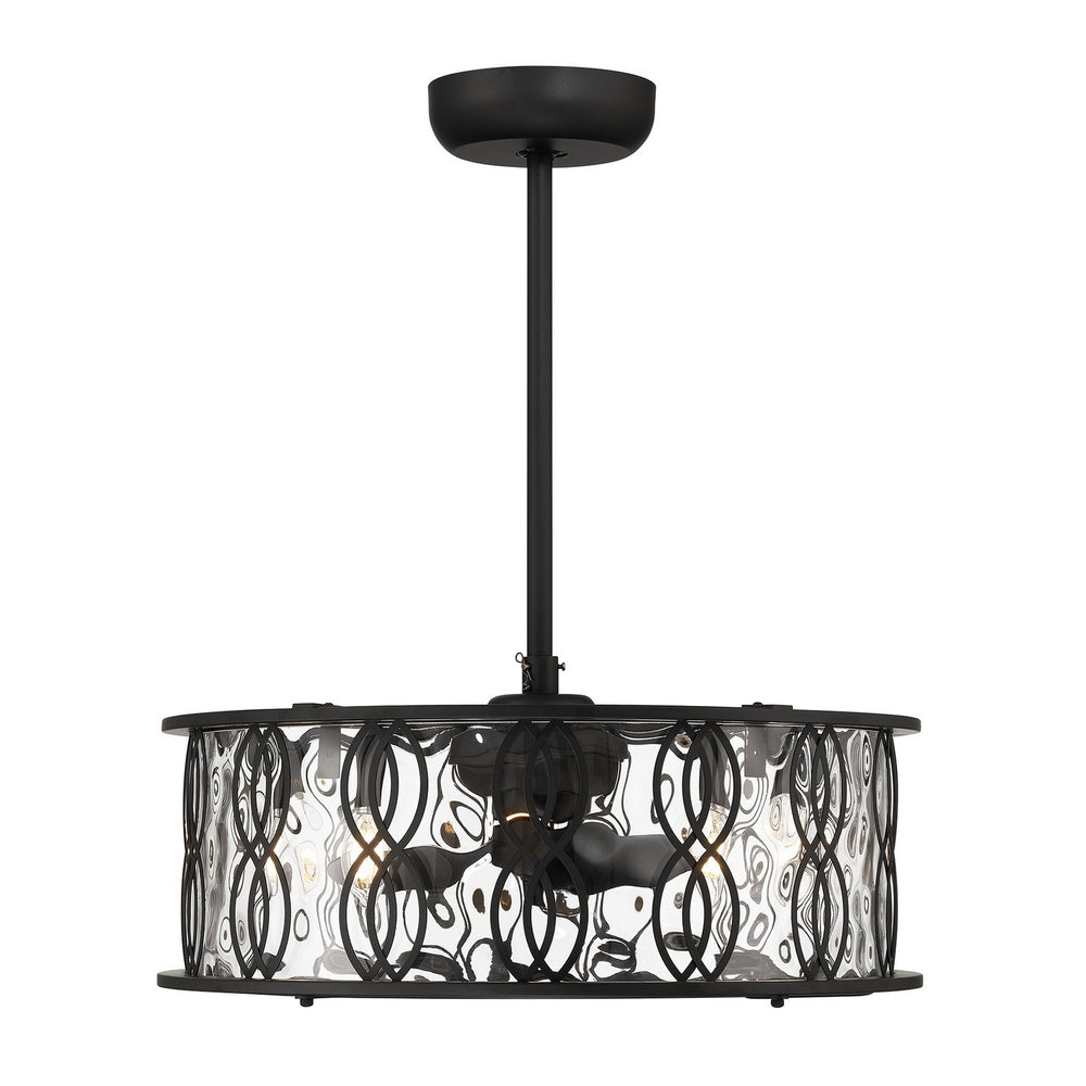 Savoy House - LED Fan D'Lier - Snowden - Matte Black- Union Lighting Luminaires Decor