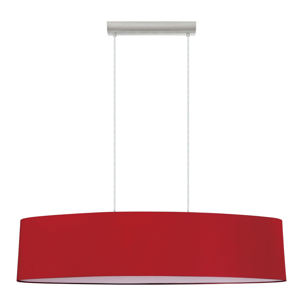 Eglo Canada - Two Light Pendant - Mandana - Matte Nickel- Union Lighting Luminaires Decor