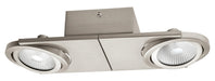 Eglo Canada - LED Fixed Track Light - Brea - Matte Nickel- Union Lighting Luminaires Decor