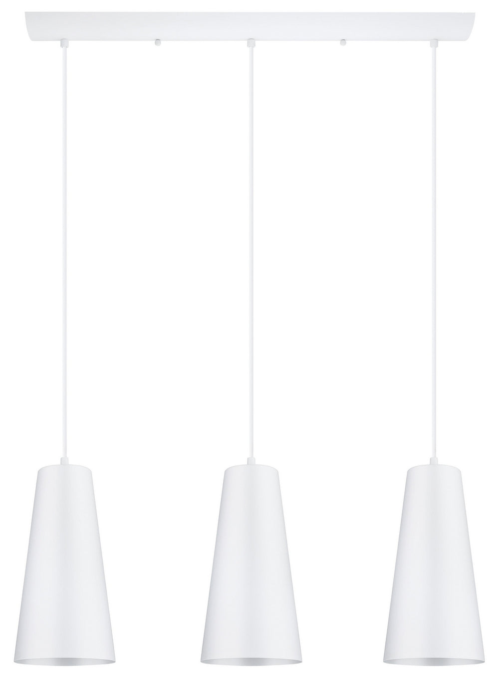 Eglo Canada - Three Light Pendant - Pratella 1 - White- Union Lighting Luminaires Decor