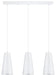 Eglo Canada - Three Light Pendant - Pratella 1 - White- Union Lighting Luminaires Decor