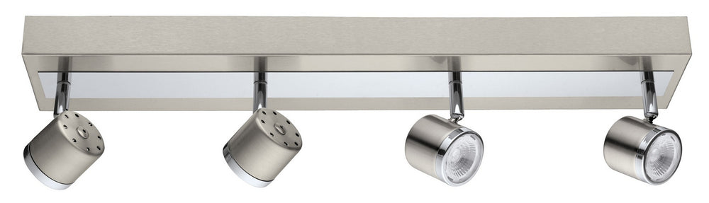 Eglo Canada - LED Fixed Track Light - Pierino - Matte Nickel & Chrome- Union Lighting Luminaires Decor