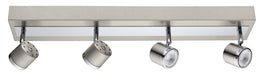 Eglo Canada - LED Fixed Track Light - Pierino - Matte Nickel & Chrome- Union Lighting Luminaires Decor