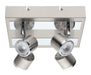 Eglo Canada - LED Ceiling Track Light - Pierino - Matte Nickel & Chrome- Union Lighting Luminaires Decor