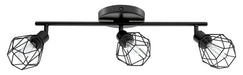 Eglo Canada - Three Light Track - Zapata - Matte Black- Union Lighting Luminaires Decor