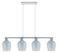 Eglo Canada - Three Light Linear Pendant - Bonares 1 - Chrome- Union Lighting Luminaires Decor