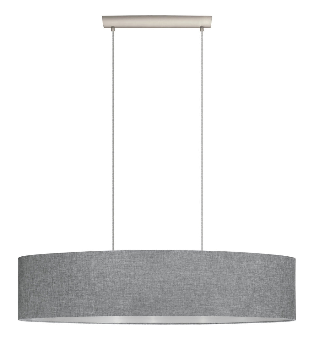 Eglo Canada - One Light Pendant - Mandana - Matte Nickel- Union Lighting Luminaires Decor