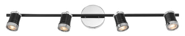 Eglo Canada - LED Fixed Track Light - Metalis - Black & Chrome- Union Lighting Luminaires Decor