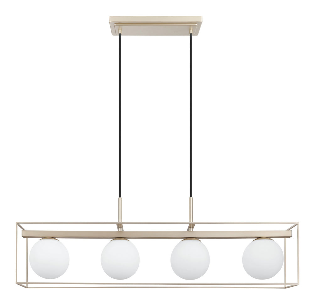 Eglo Canada - LED Linear Pendant - Vallaspra - Champagne- Union Lighting Luminaires Decor