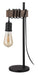 Eglo Canada - One Light Table Lamp - Violon - Black, Dark Brown- Union Lighting Luminaires Decor