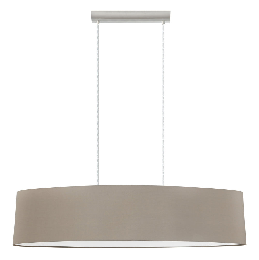 Eglo Canada - Two Light Pendant - Mandana - Matte Nickel- Union Lighting Luminaires Decor
