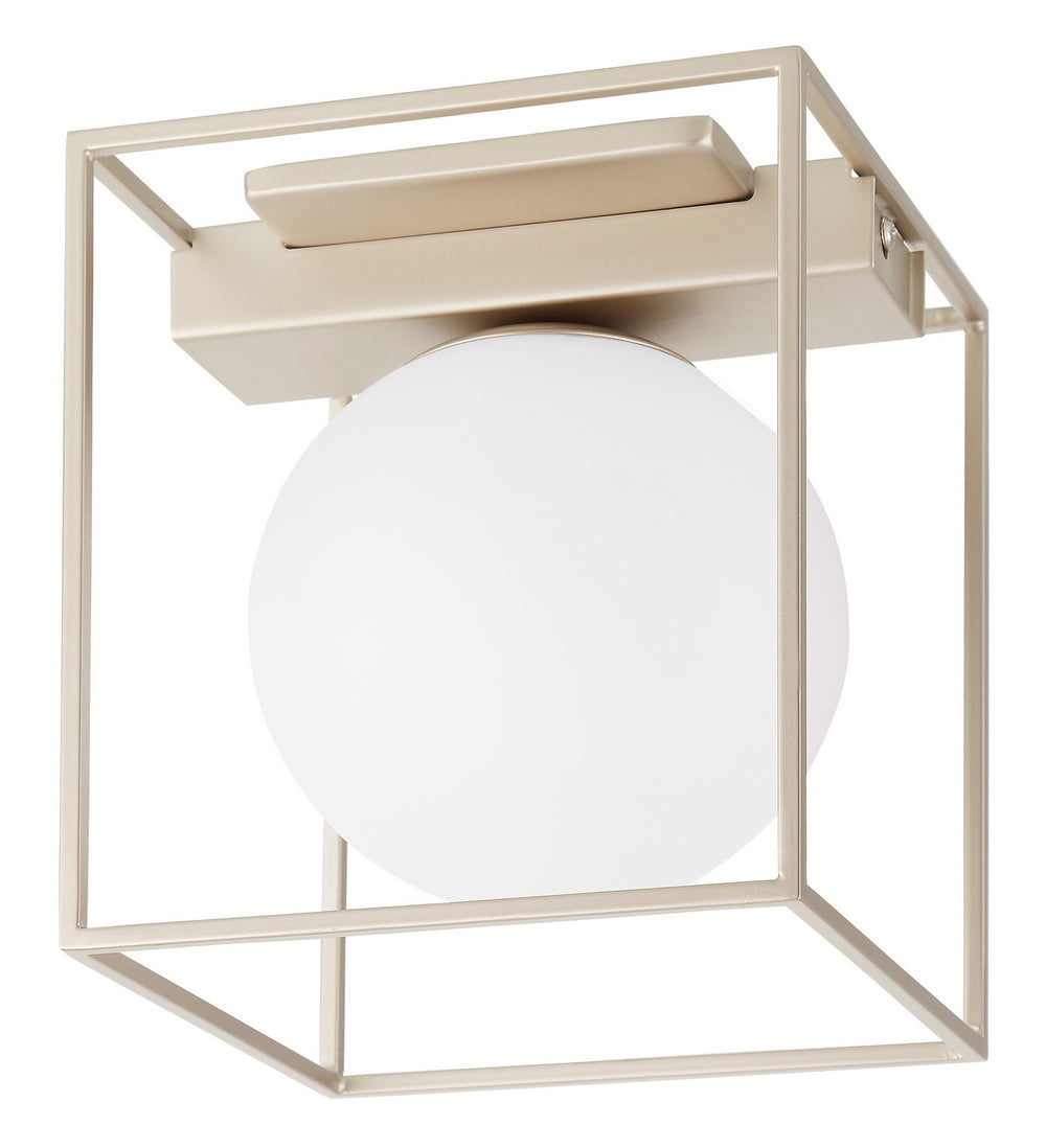 Eglo Canada - LED Ceiling Mount - Vallaspra - Champagne- Union Lighting Luminaires Decor